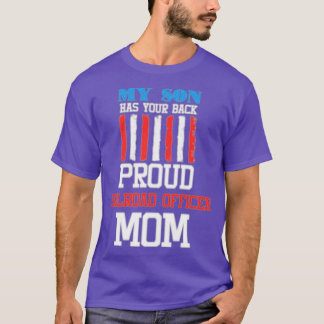 Min son har er stolta järnvägskonstapel Mamma T Shirt