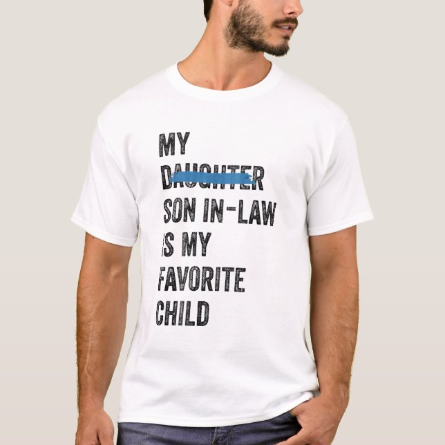 Min son i juridik är min favoritbarn t shirt (Framsida)