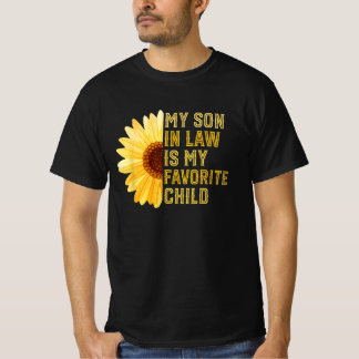 Min son i juridik är min favoritbarnsunge solros t shirt