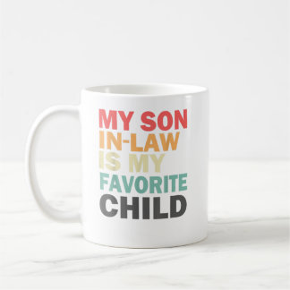 Min son i juridik är min favoritfamilj Humor Kaffemugg