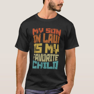 Min son i juridik är min favoritfamilj Humor T Shirt