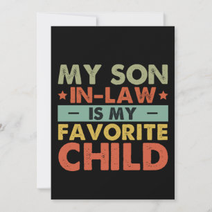 Min son i juridik är min favoritfamilj. inbjudningar