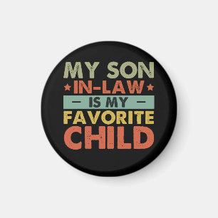 Min son i juridik är min favoritfamilj. magnet