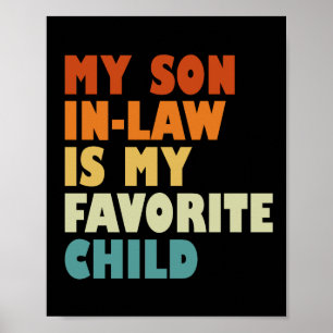 Min son i juridik är mitt favoritbarn poster