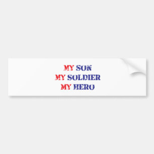 Min son, min soldat, min hjälte bildekal