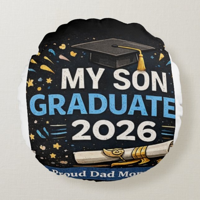 Min son tog examen 2026 rund kudde (Framsidan)
