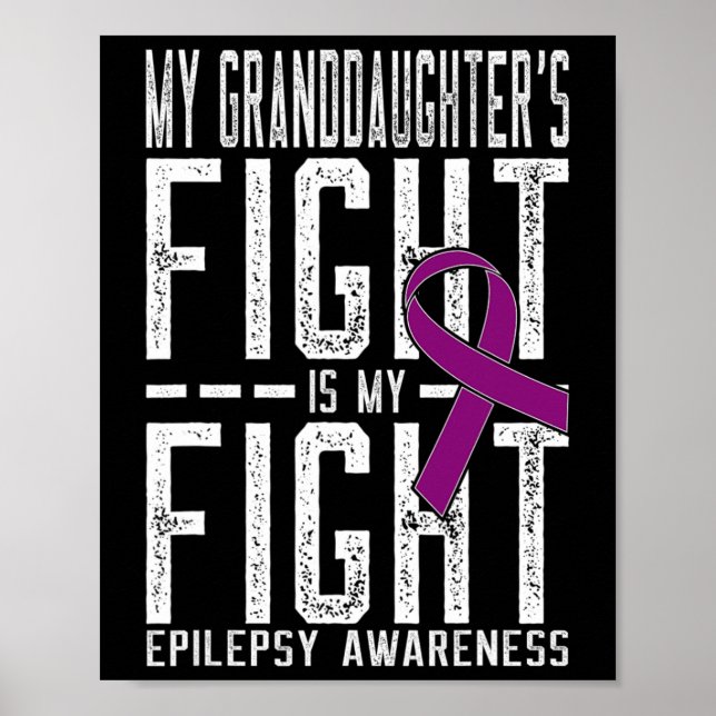 Min sondotters kamp är min kamp Epilepsi medvetenh Poster (Framsidan)