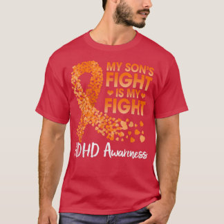 Min sons kamp är min dag för ADHD-medvetandegörand T Shirt