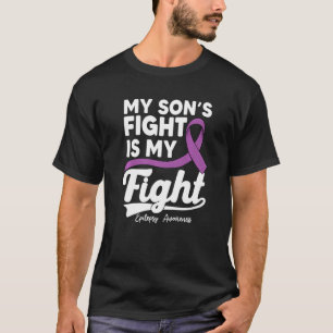 Min sons kamp är min fiende till Epilepsy Awa T Shirt