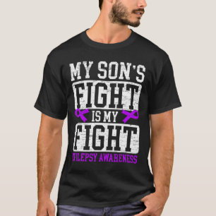 Min Sons Kamp Är Min Kamp Epilepsi Medvetenhet Stö T Shirt