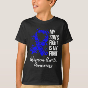 Min sons kamp är min kamp mot Alopecia Areata Awar T Shirt