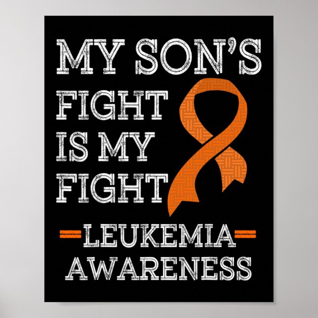 Min sons kamp är min kamp mot leukemi-medvetande 1 poster (Framsidan)