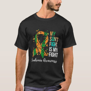 Min sons kamp är min kamp mot leukemi och medvetan t shirt