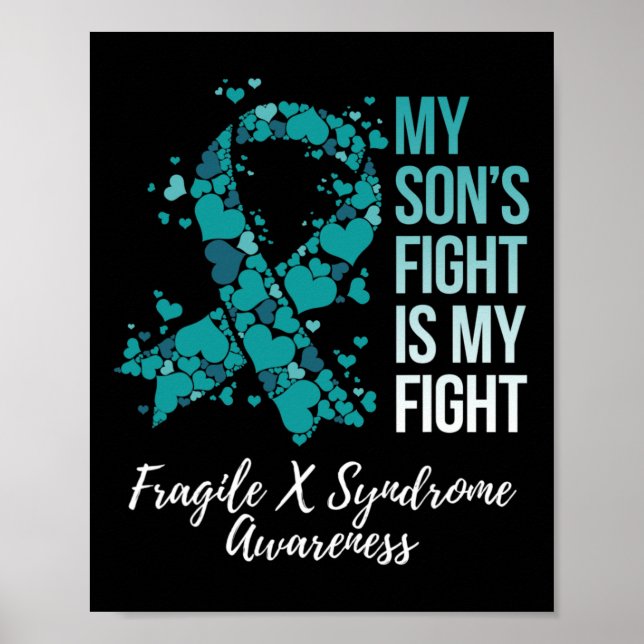 Min sons kamp är min kamp mot rött X-syndrom Poster (Framsidan)