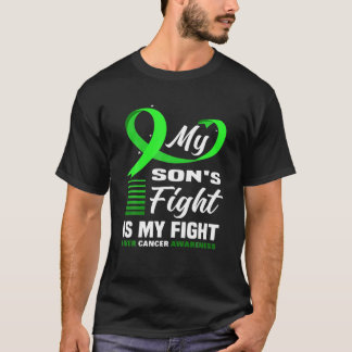 Min sons kamp är min medvetenhet om livmodercancer t shirt
