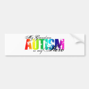 Min sonson min hjälte - Autism Bildekal