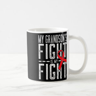 Min sonsons kamp är min kamp Blodcancer medvetenhe Kaffemugg
