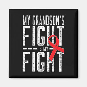 Min sonsons kamp är min kamp Blodcancer medvetenhe Magnet