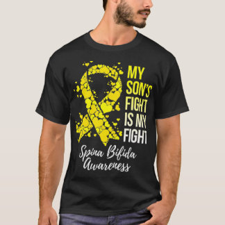 Min Sonu2019s-kamp är min kamp Spina Bifida Awaren T Shirt