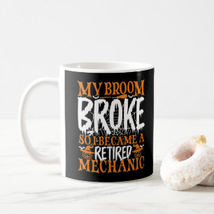 Min sopkvast gick sönder så jag blev en pensionera kaffemugg