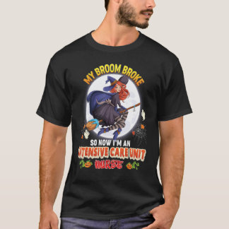 Min sopkvast gick sönder så nu är jag en intensivv t shirt