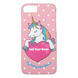 Min Söt Little Unicorn Customize iphone case