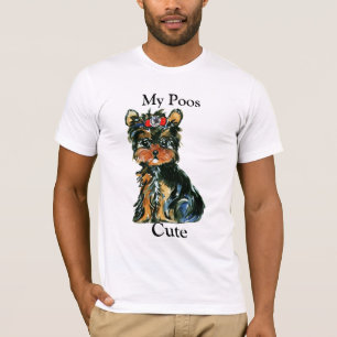 Min söta diva poo skjortor t-shirt