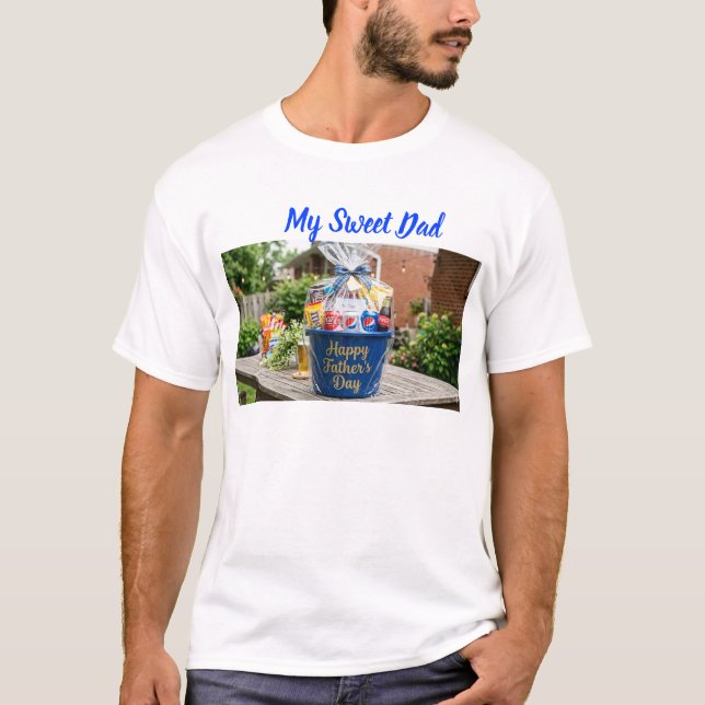 Min söta pappa t-shirt (Framsida)