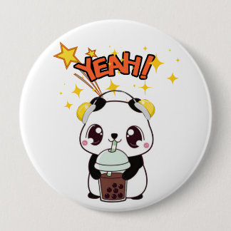 Min söta partypanda knapp