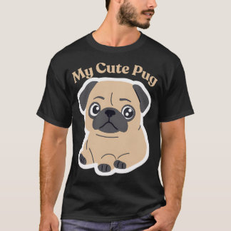 Min söta pug t shirt