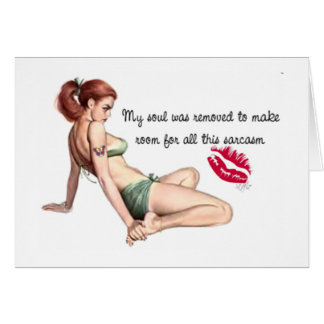 Min soul togs bort hälsningskort