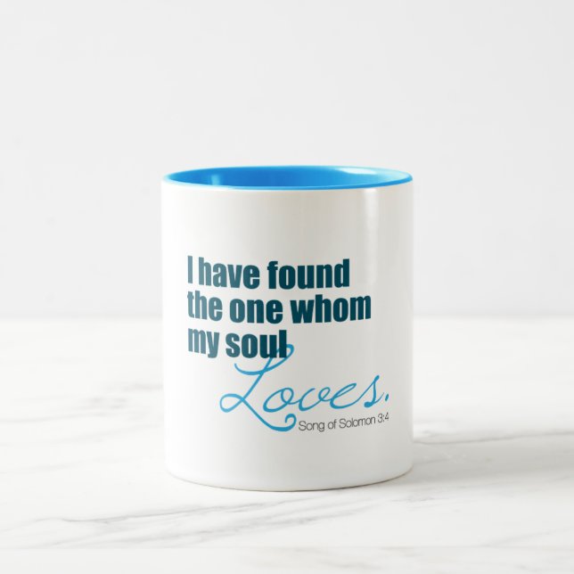 Min soulkärlekar Två-Tonad mugg (Center)