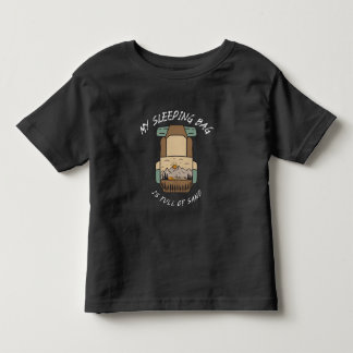 Min sovsäck är full av sand Öken camping T Shirt