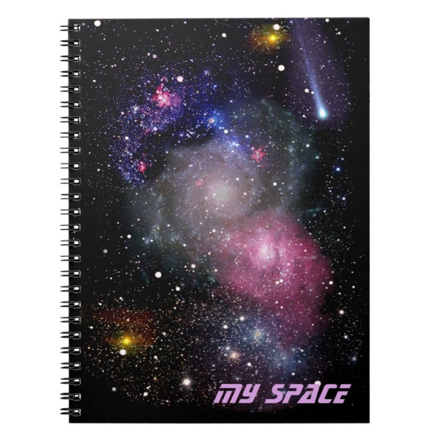 Min space-anteckningsbok anteckningsbok (Framsidan)