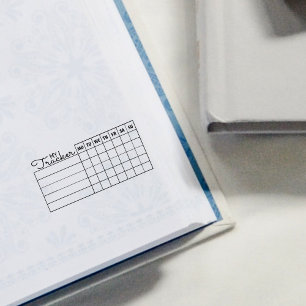 Min spårare Journal Stämpel
