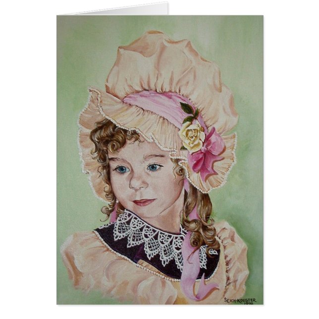 Min speciella hätta hälsningskort (Framsidan)