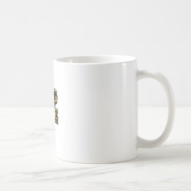 Min Spels Kung Guld Krona Citat Present Kaffemugg (Höger)
