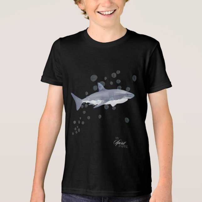 Min Spirit Animal - haj T Shirt (Framsida)