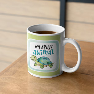 Min Spirit Animal Turtle Mugg