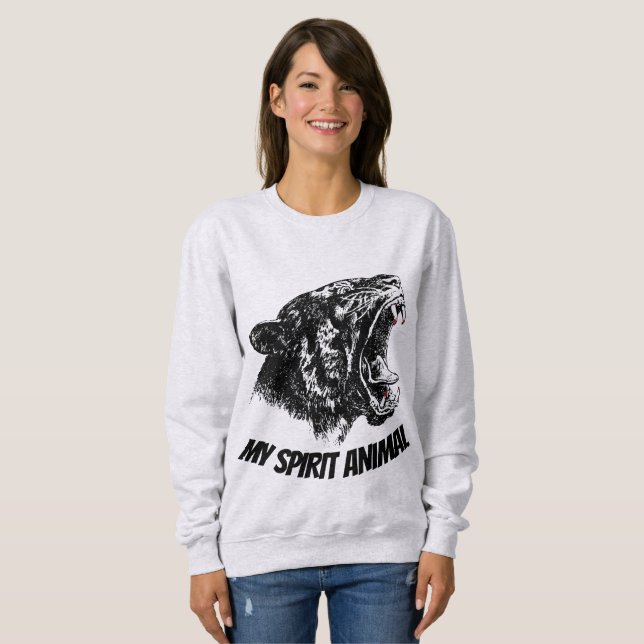 MIN SPIRT ANIMAL, PANTHER T SHIRT (Hel framsida)