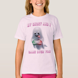 Min spöke och jag - Spök-gamer Roligt skräck T Shirt
