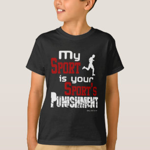 Min sport är din sport bestraffning - manlig t-shirt