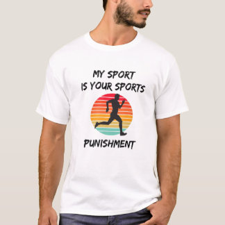 Min sport är din Springer för idrottslager T Shirt