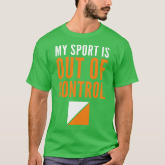 Min sport är okontrollerbar orienteringskontroll H T Shirt