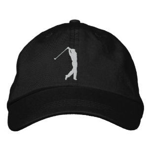 Min sportgolfjusterbara lucka broderad keps