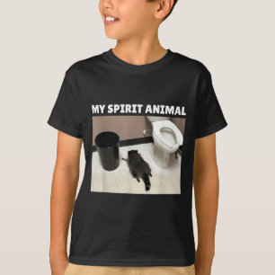 Min Srit-djur Tvättbjörn Soptvättbjörn Berusad I B T Shirt