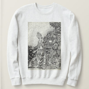 Min stad drivs av brand i havet t shirt