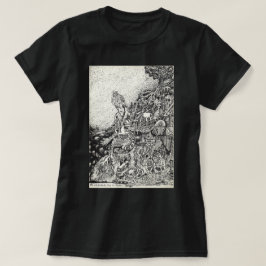 Min stad drivs av brand i havet t shirt