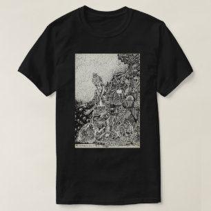 Min stad drivs av brand i havet t shirt
