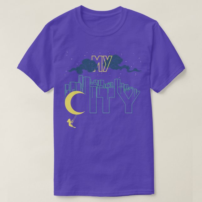 Min stad t shirt (Design framsida)